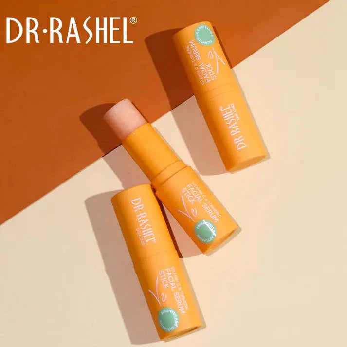 Dr.Rashel Facial Serum Stick Vitamin C & Turmeric Skin-Renewing Energy Stick - 7g