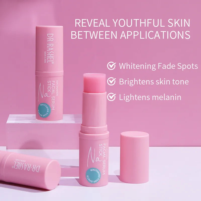 Dr.Rashel Facial Serum Stick Niacinamide Radiance-Boosting Stick for Dull Skin - 7g
