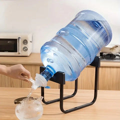 Water Bottle Metal Stand With Tap - Each
