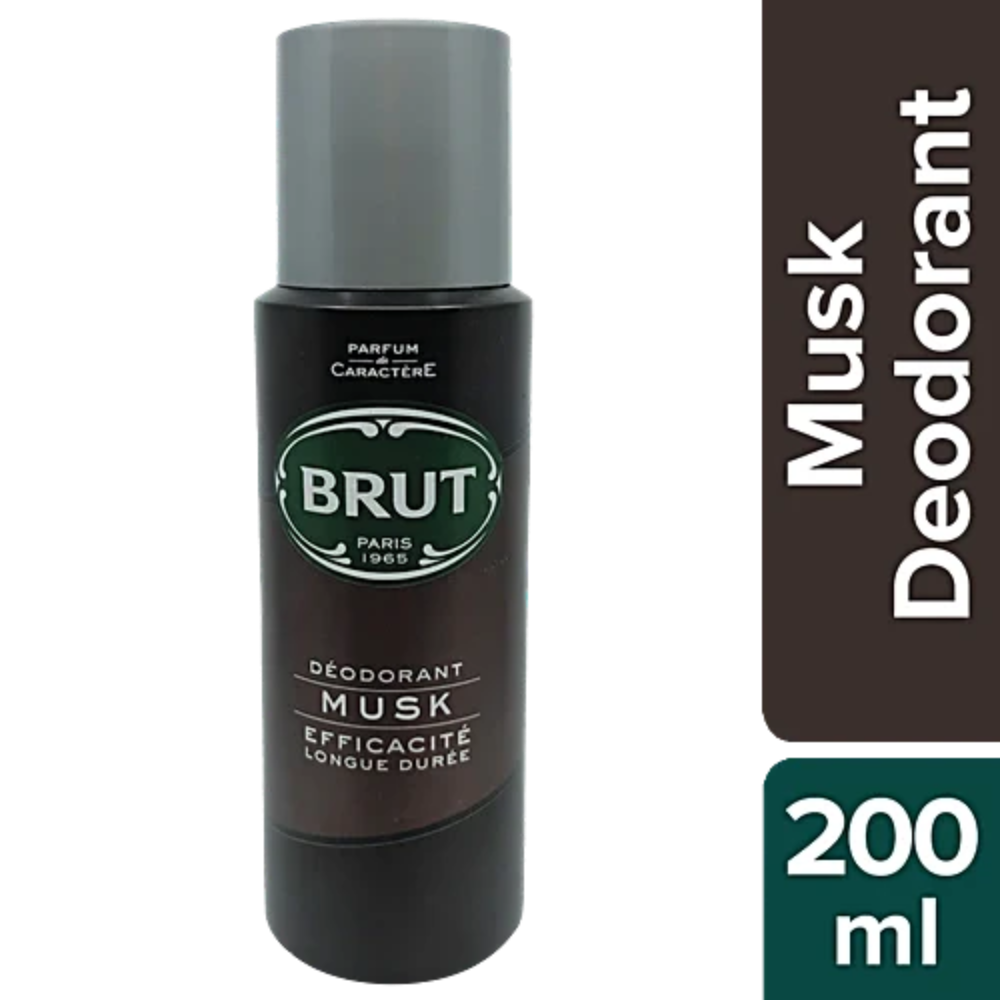 Brut Musk Deodorant Spray 200ml