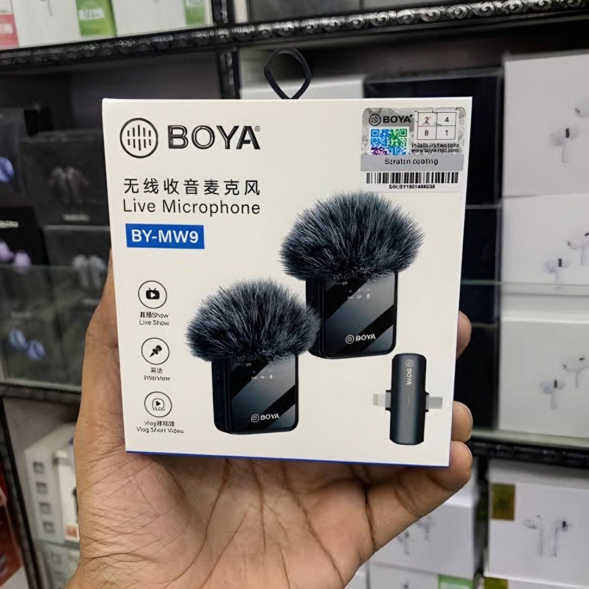 Boya by-Mw9 Dual Microphone