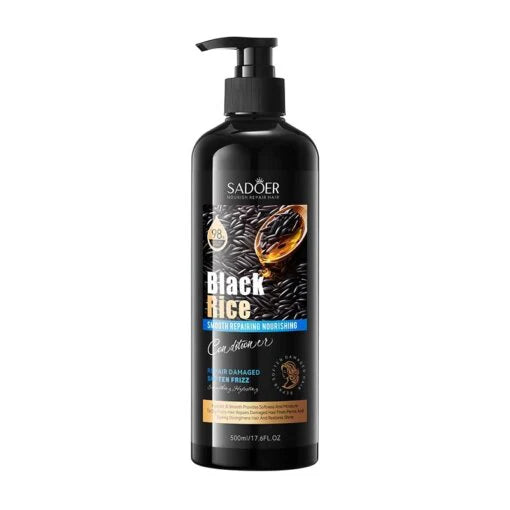 Sadoer Black Rice Anti Hair Loss Anti Dandruff Shampoo - 500ml