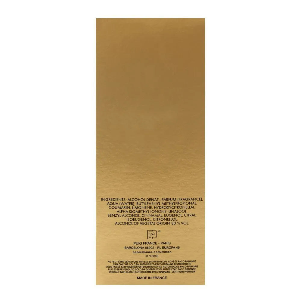 Paco Rabanne 1 Million Eau de Toilette 100ml - Dubai - 100% Original Testers