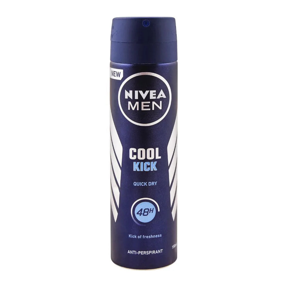Nivea Men 48H Cool Kick Quick Dry Deodorant Spray - 150ml