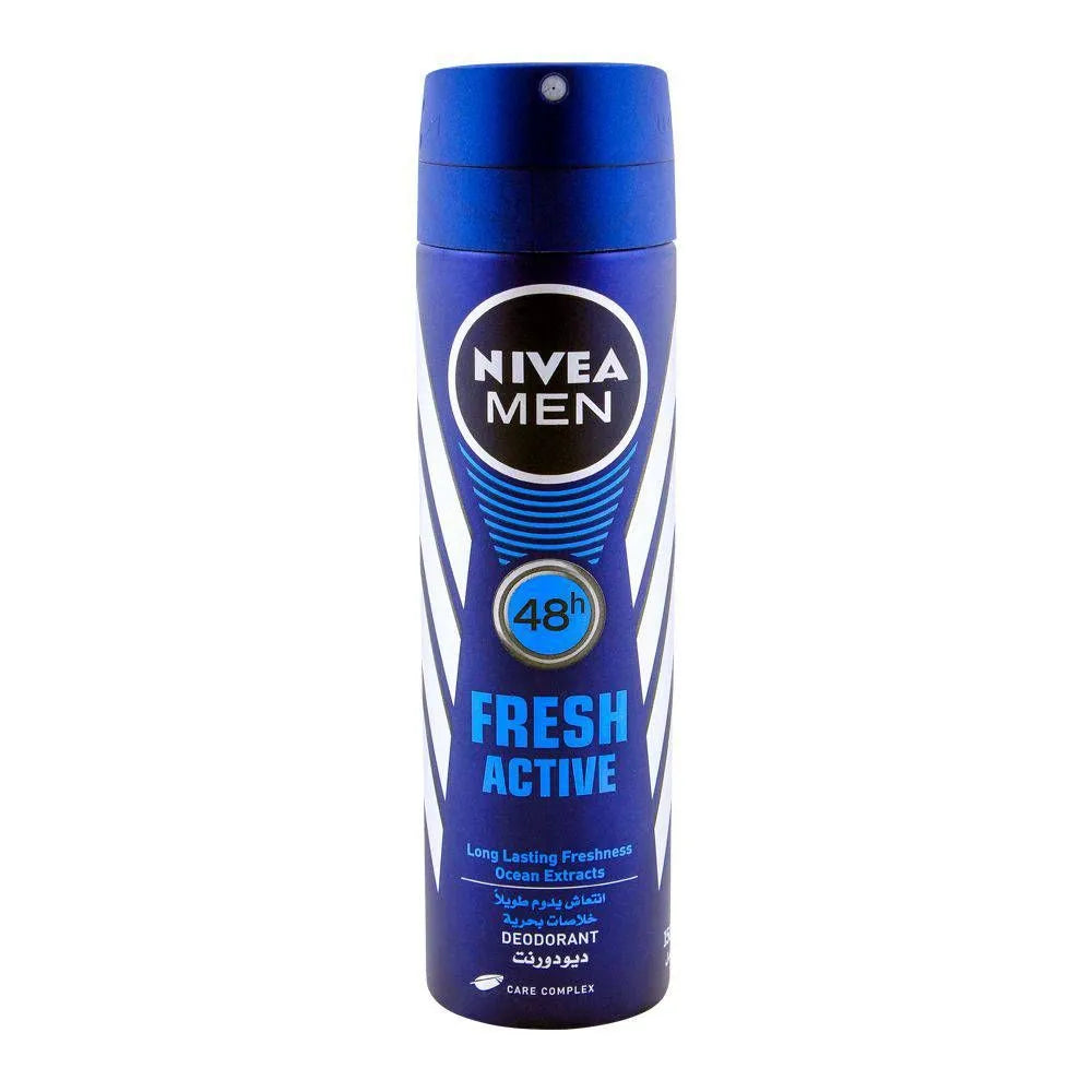 Nivea Men 48H Fresh Active Deodorant Spray - 150ml