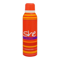 She Is Love Deodorant Spray, For Women, 200ml