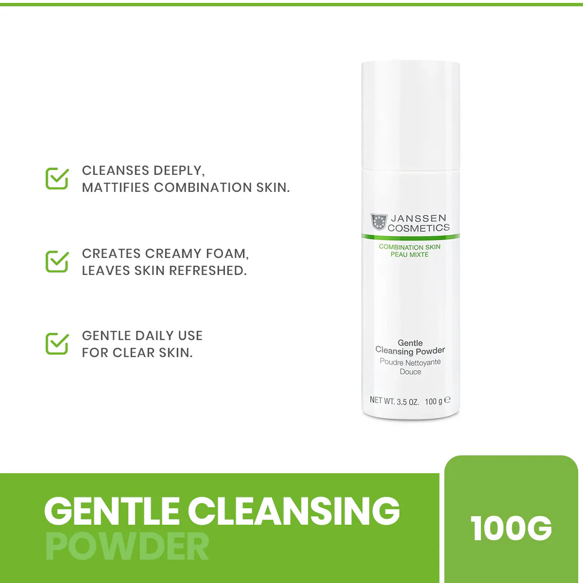 Janssen - Gentle Cleansing Powder -  100g