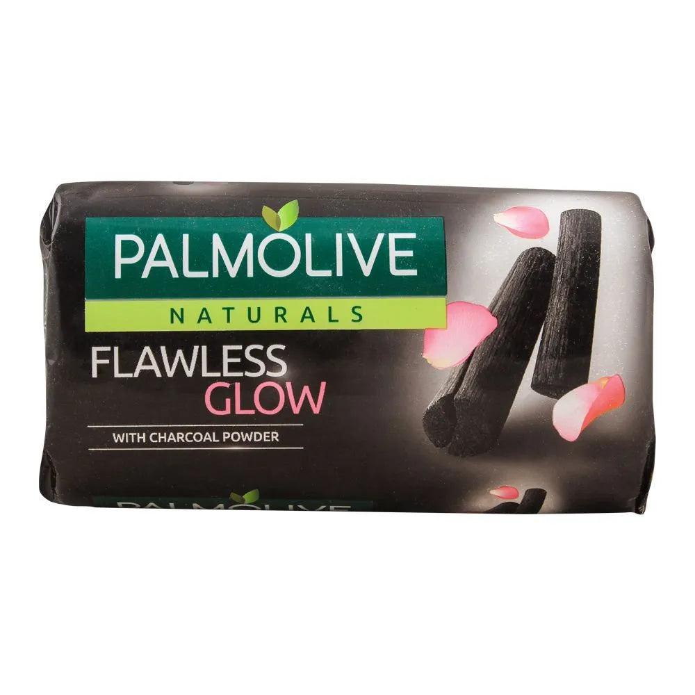 Palmolive Naturals Flawless Glow Soap, With Charcoal Powder -  145g