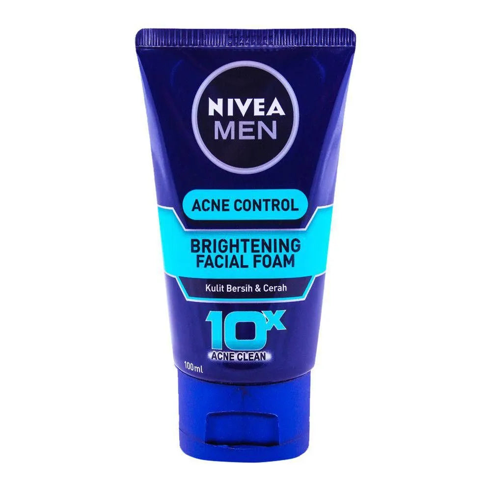 Nivea Men Acne Control Brightening Facial Foam - 100ml