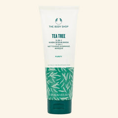 The Body Shop Tea Tree 3-in-1 Wash Scrub & Mask -  125ml