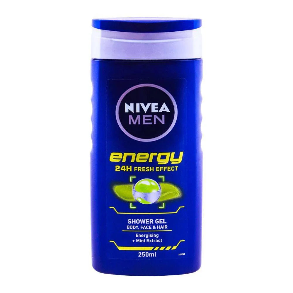 Nivea Men Energy 24H Fresh Effect Shower Gel - 250ml