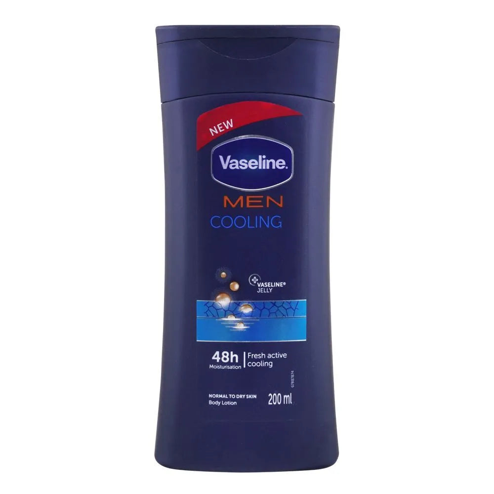 Vaseline Men Cooling 48H Body Lotion - 200ml
