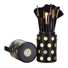BH Cosmetics Dot Collection - 11 Pcs Brush Set - Black