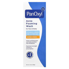 Panoxyl Acne Foaming Wash – 5.5 oz