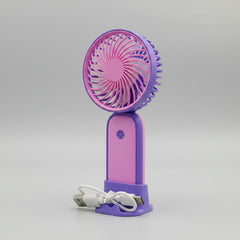 Compact Two-Tone Pocket Fan for Travel and Office