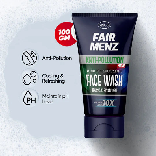 Fair Menz Anti-Pollution Face Wash 10X Formula