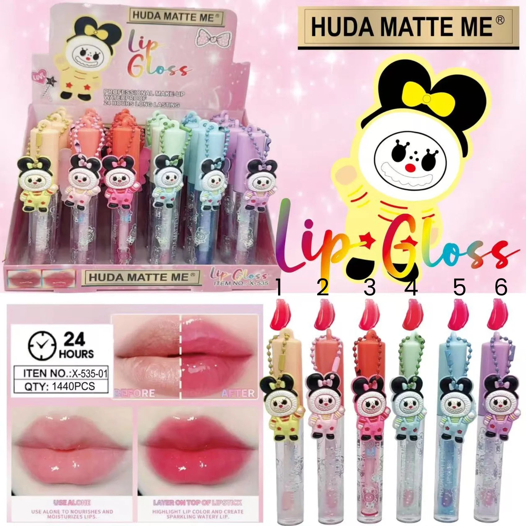 Huda Matte Me Labubu Lipgloss