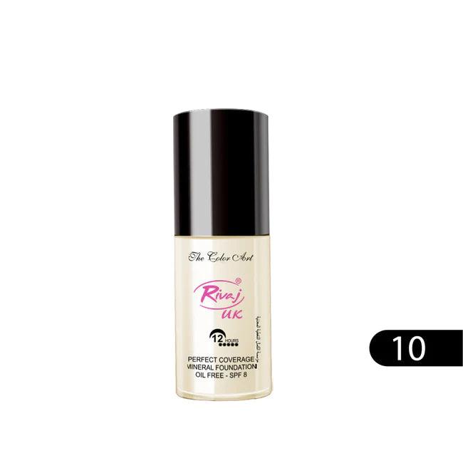 Rivaj Perfect Coverage Mineral Foundation 30ml