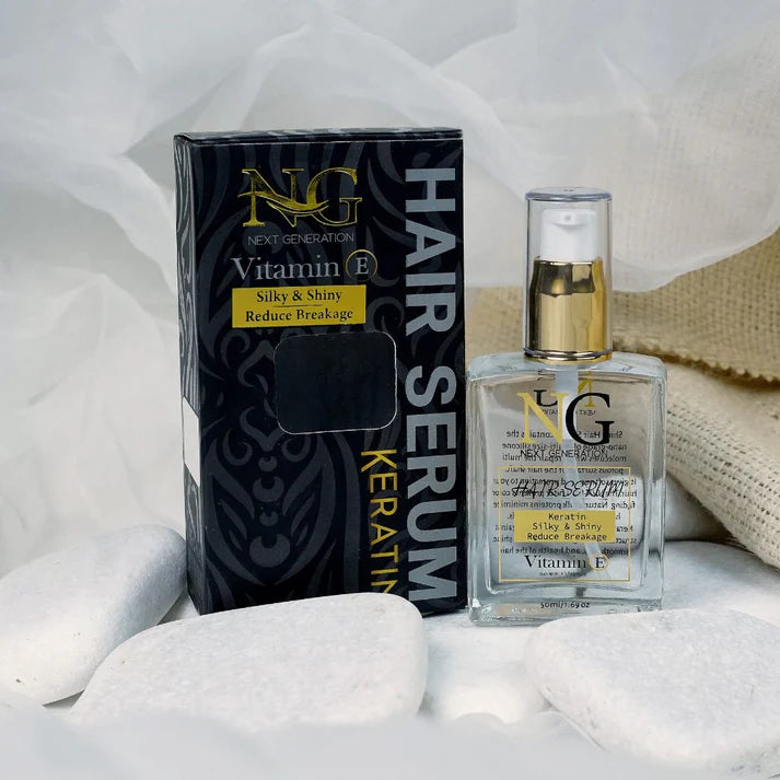 Next Generation Vitamin E Silky & Shiny Keratin Hair Serum