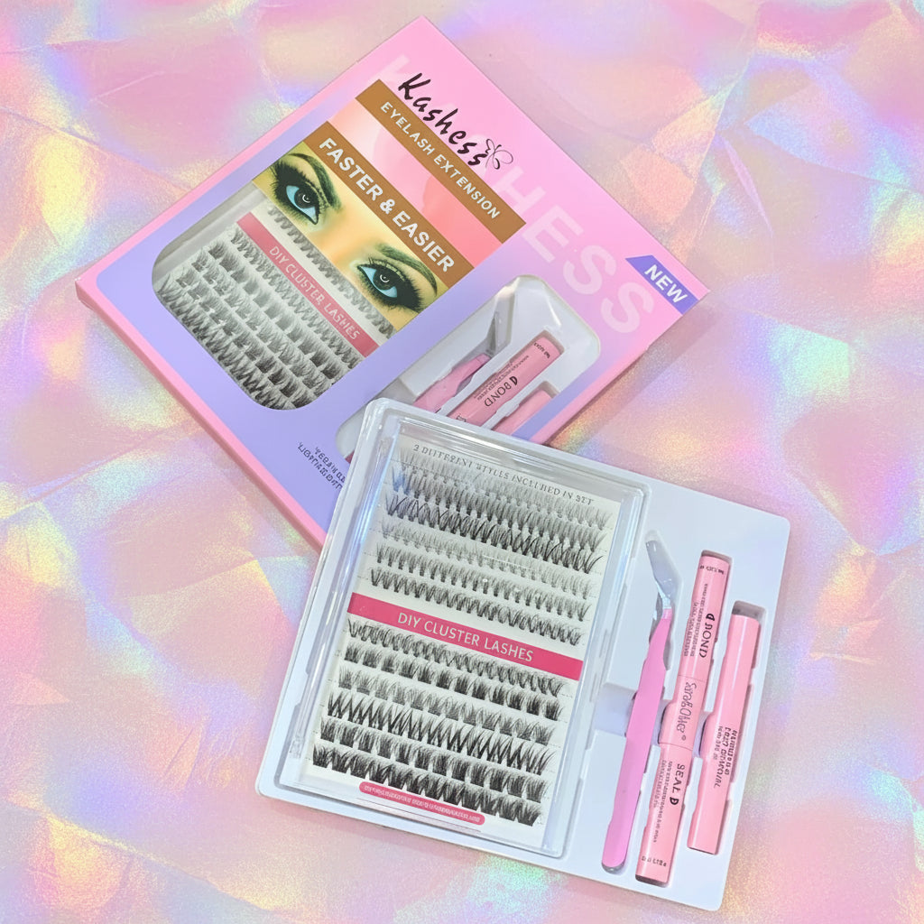 Kashess DIY Eyelash - 120 Clusters