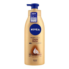 NIVEA Cocoa Butter Dry Skin Body Lotion with Deep Moisture Serum