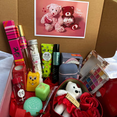 Complete Beauty & Care Hamper – Makeup, Plush & Accessories