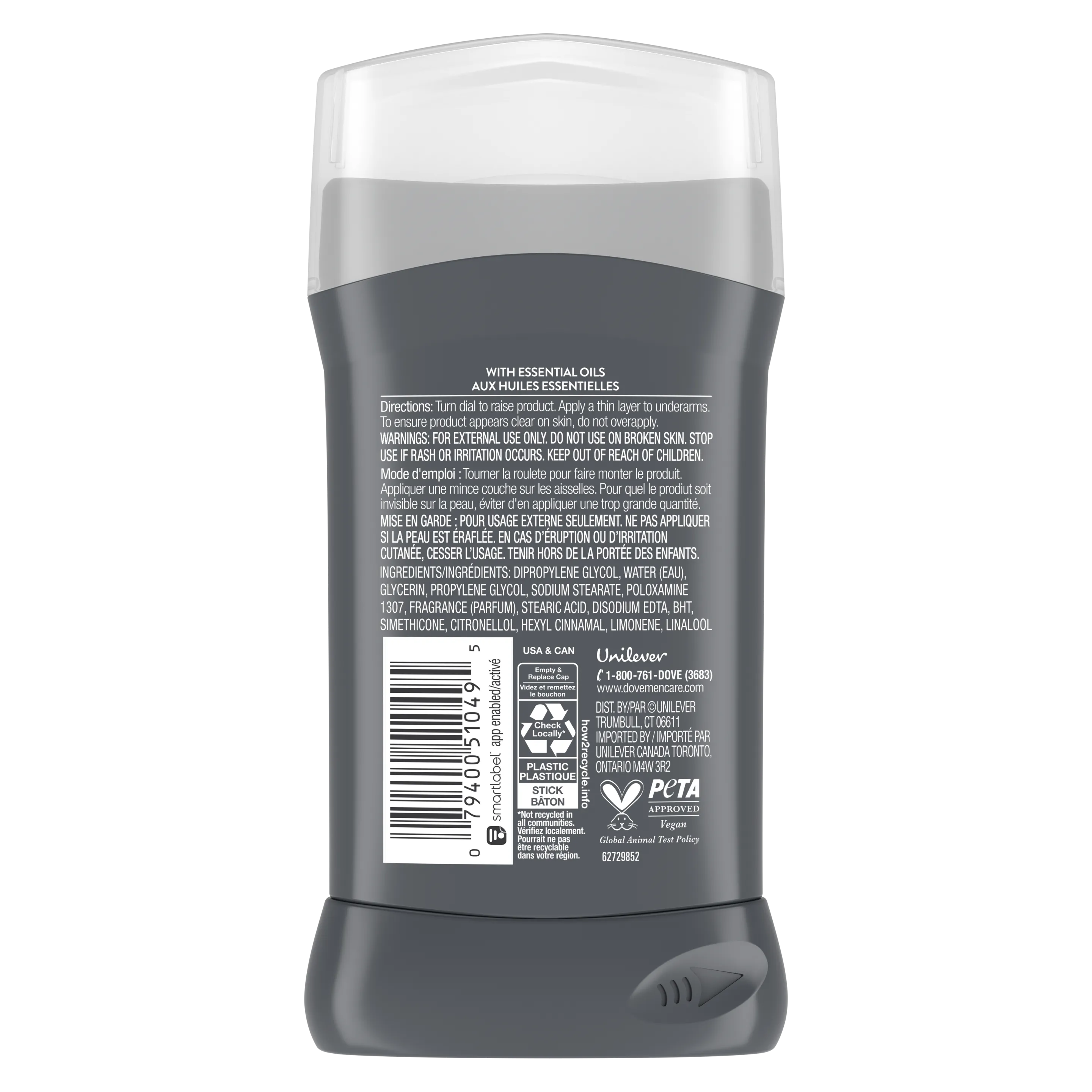 Dove Men+Care Deodorant Stick Moon Oasis - 85g