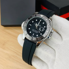 Rolex Submariner Gold Black Water Resistant Watch
