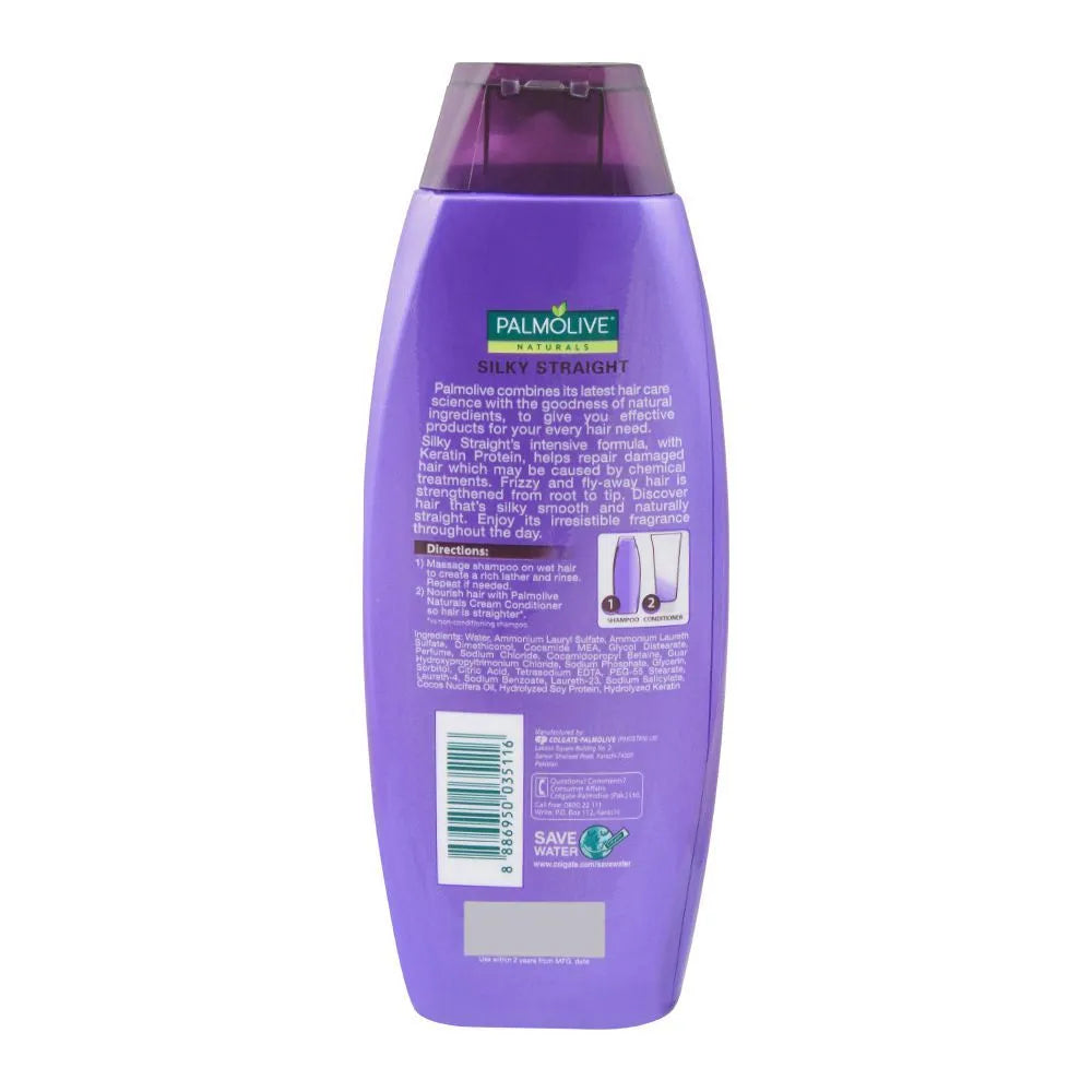 Palmolive Naturals Silky Straight Keratin Shampoo – 375ml