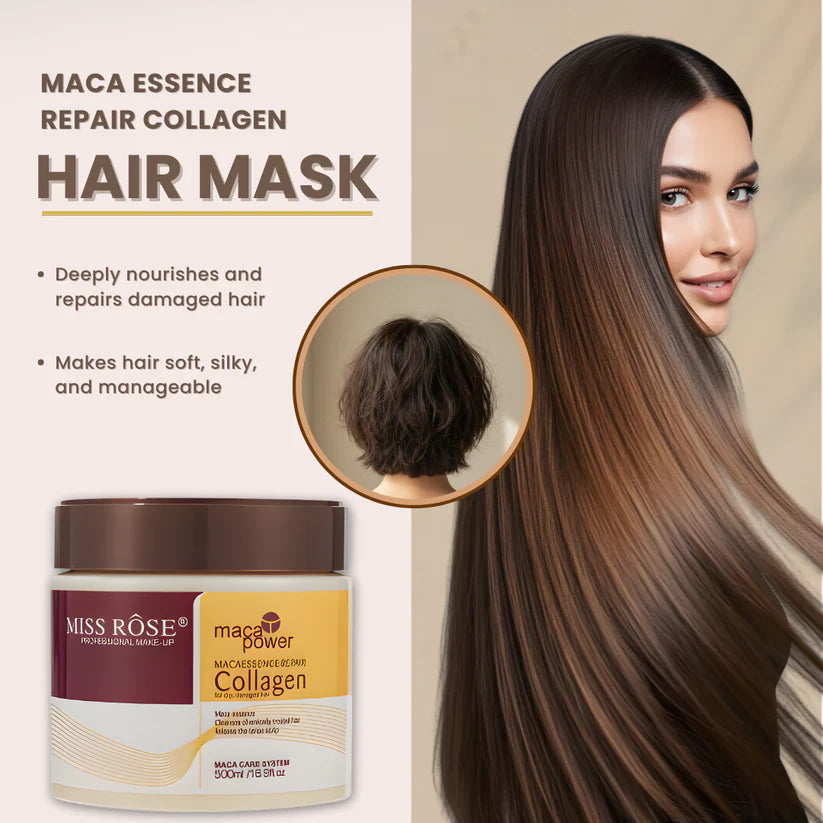 Miss Rose  Collagen Hair Mask - 500ml