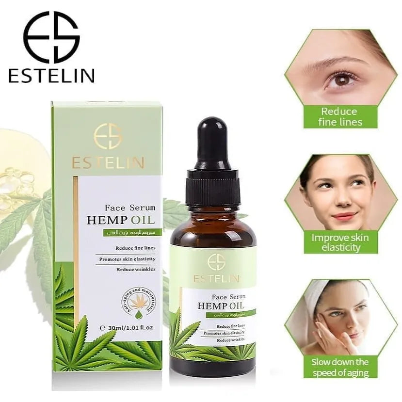 Estelin Hemp Oil Face Serum - 30ml