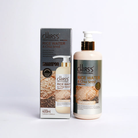 Chirs's Rice Water & Chia Seed Shampoo 400ml