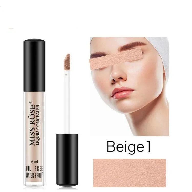 Miss Rose Oil Free Waterproof Liquid Concealer - 5ml