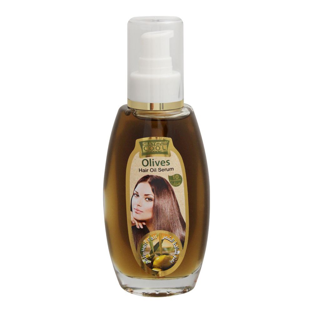 Silky Cool Extra Anti-Hairfall Olives Hair Oil Serum 100ml