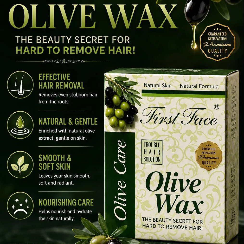 First Face Olive Wax for Hard to Remove Hair - Each