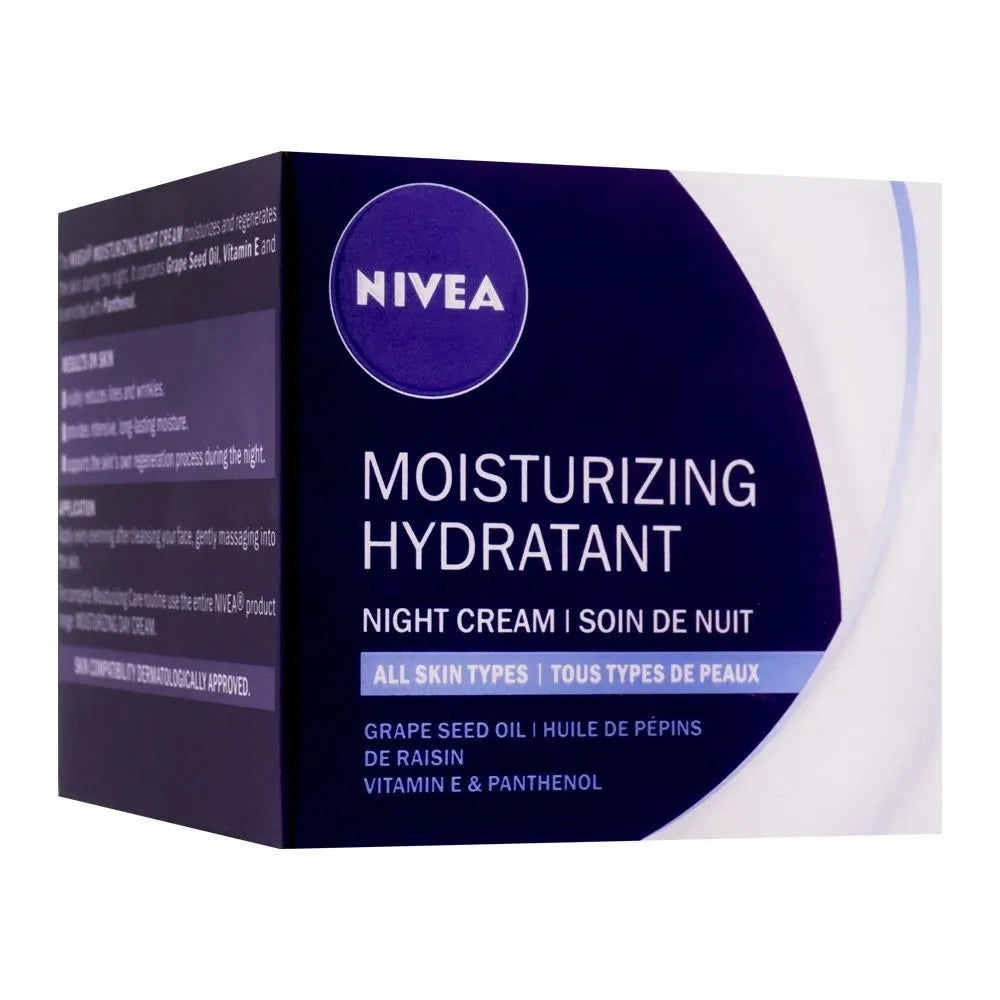 Nivea Moisturizing Hydrant Night Cream - 50ml