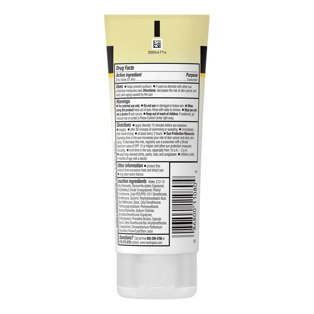 Neutrogena Sheer Zinc Mineral Sunblock SPF 50