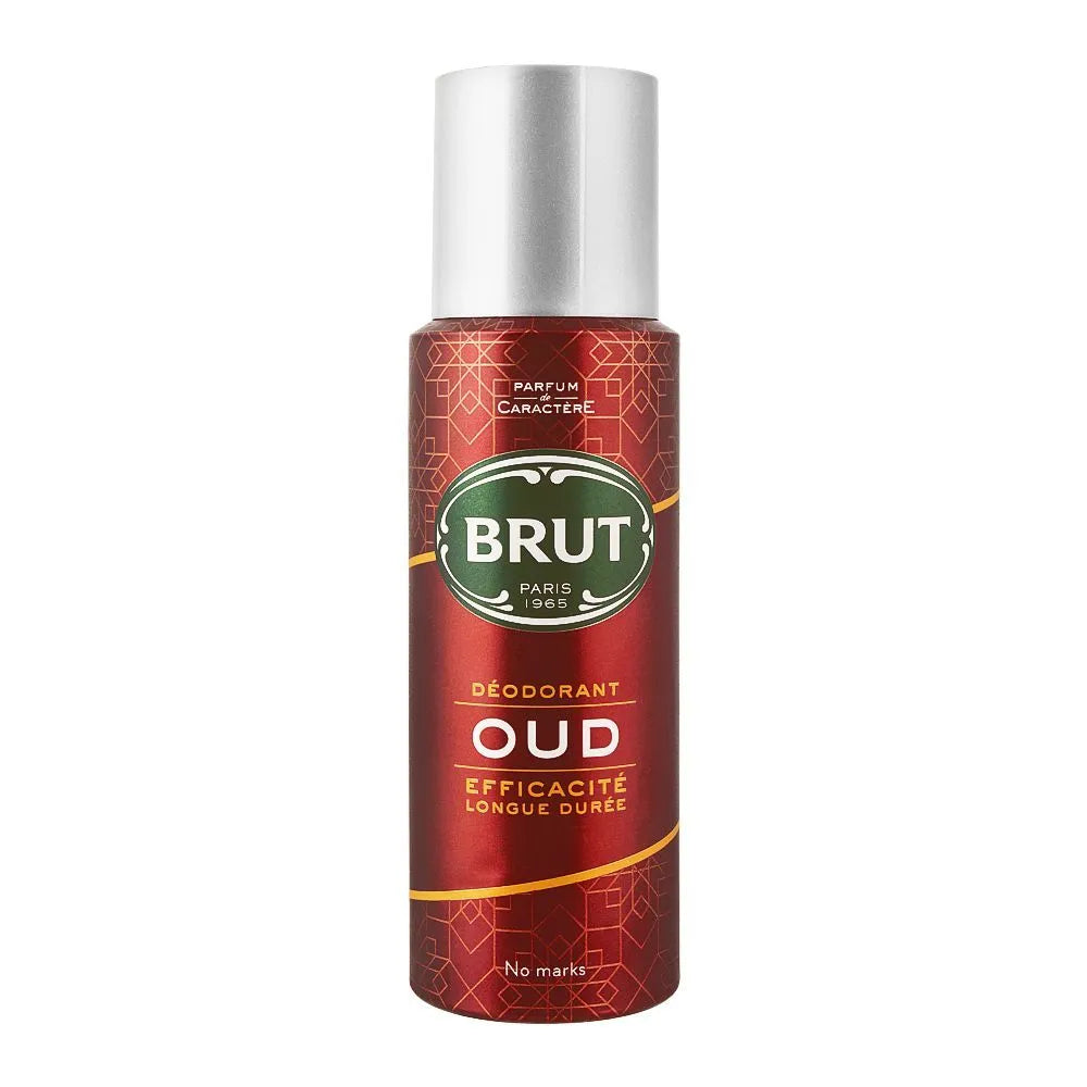 Brut Oud Deodorant Body Spray, For Men - 200ml