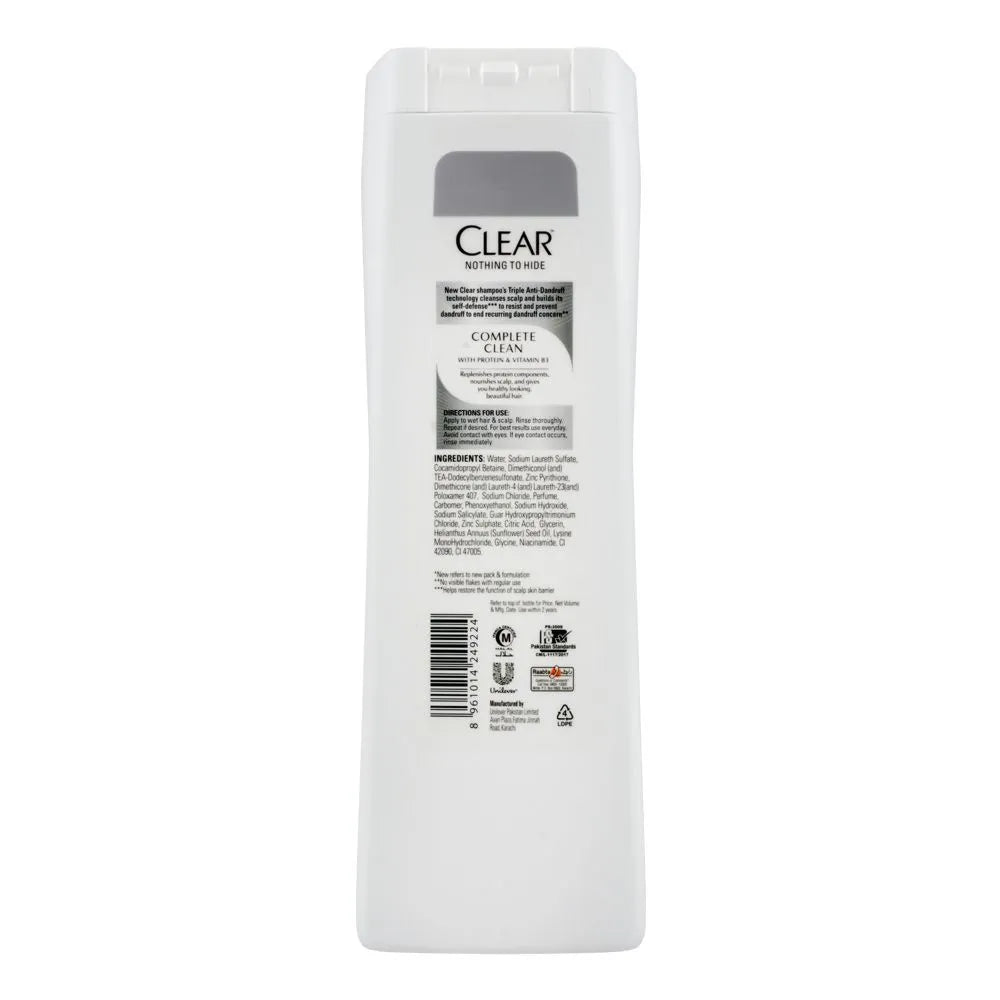 Clear Anti-Dandruff Complete Clean Shampoo 185ml