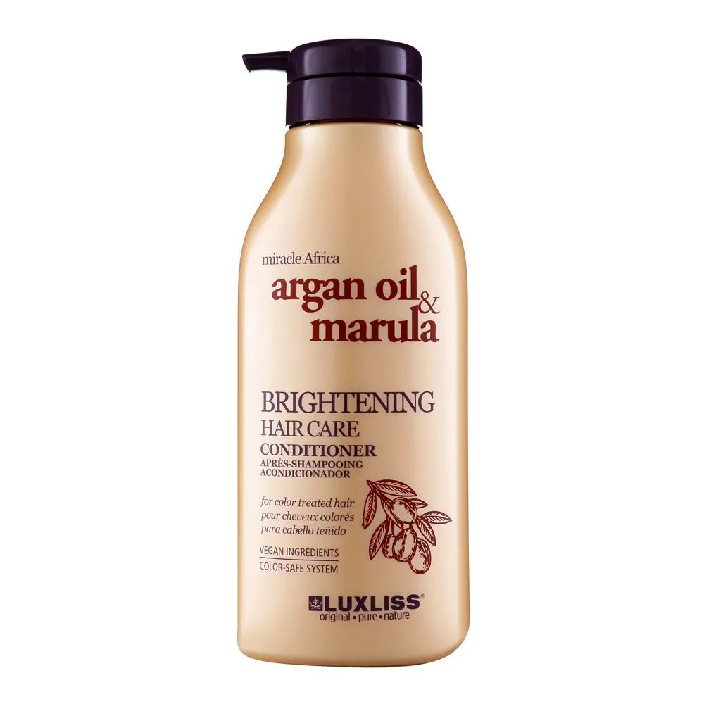 Beaver Luxliss Miracle Africa Argan Oil & Marula Conditioner, Paraben & Sulfate Free - 500ml