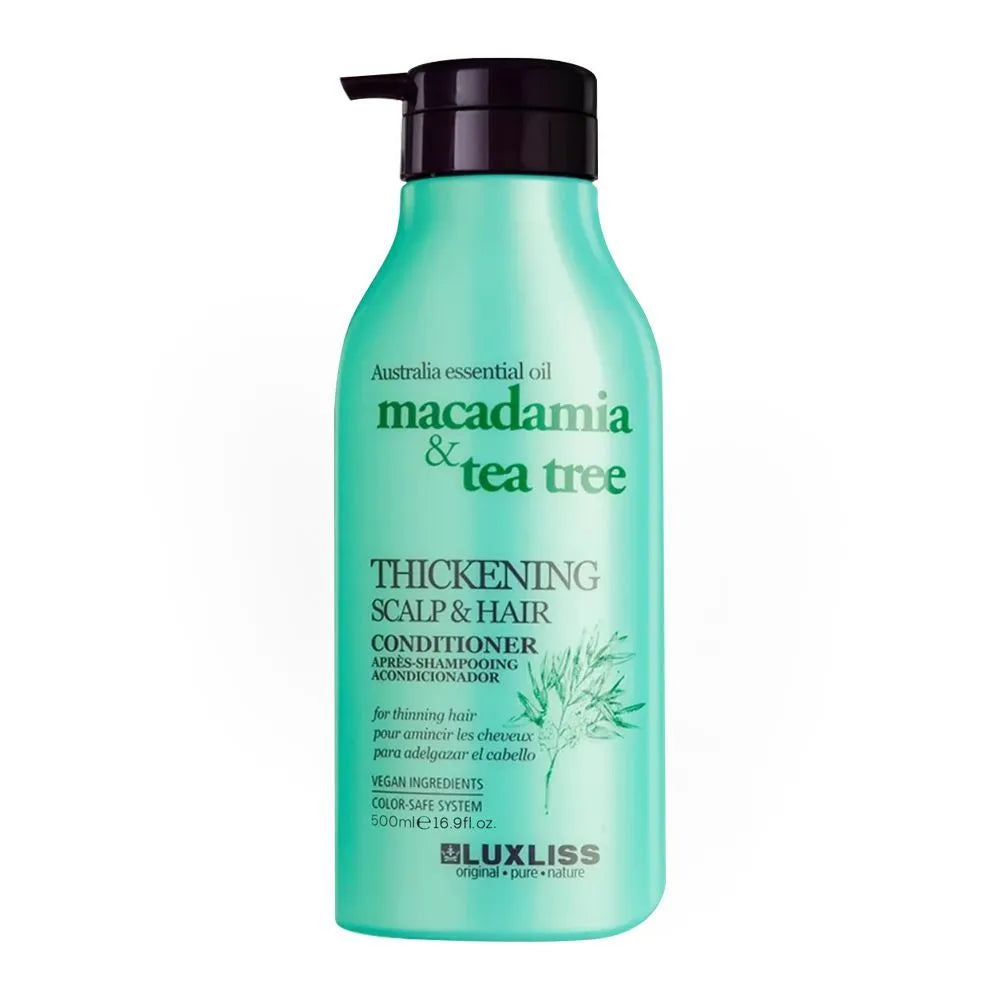 Beaver Luxliss Macadamia & Tea Tree Thickening Scalp & Hair Conditioner - 500ml