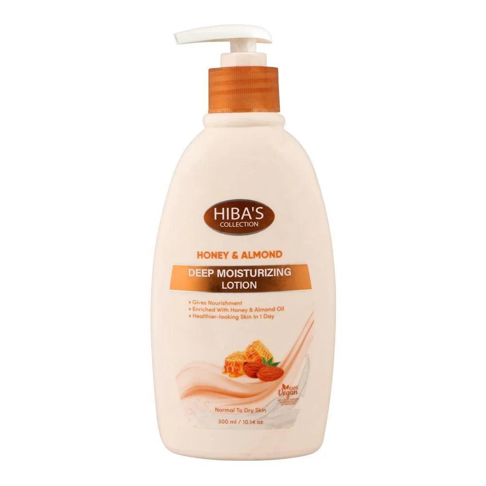 Hiba's Collection Honey & Almond Deep Moisturizing Lotion - 300ml