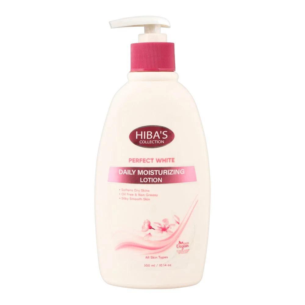 Hiba's Collection Perfect White Daily Moisturizing Lotion - 300ml