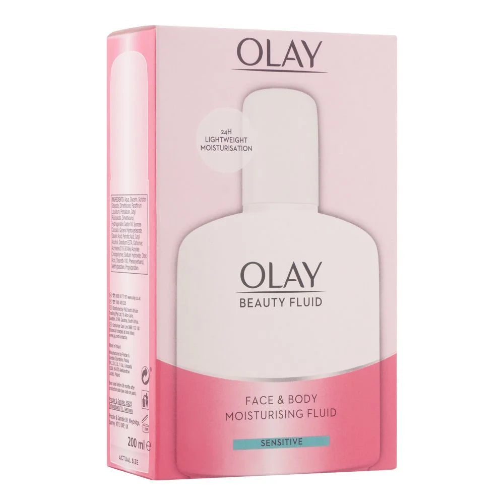 Olay Beauty Fluid Moisturiser | Face & Body Hydrating