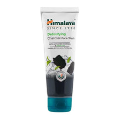 Himalaya Detoxifying Charcoal & Green Tea Face Wash, Cleanses Pores & Purifies Skin