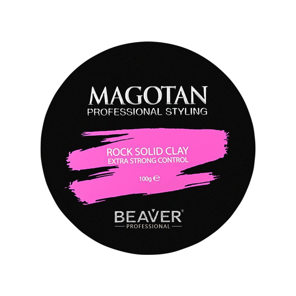 Beaver Professional Magotan Matte Hard 5+ Rock Solid Clay Extra Strong Control 100g
