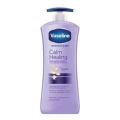 Vaseline Intensive Care Calm Healing With Lavender Extract Body Lotion Pump, For Dry Skin