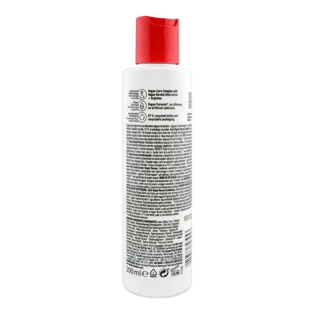 Schwarzkopf BC Bonacure Repair Rescue Arginine Conditioner – 200ml
