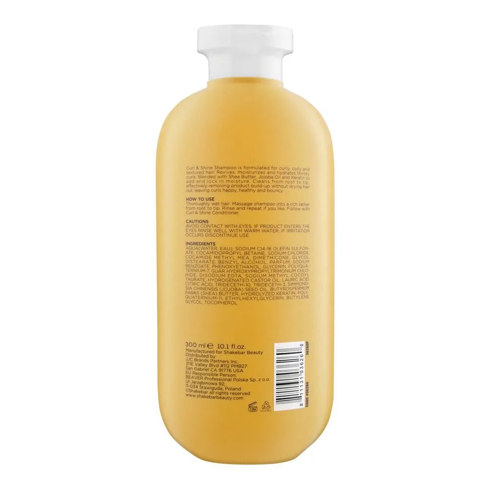 Shakebar Curl & Shine Shampoo - 300ml