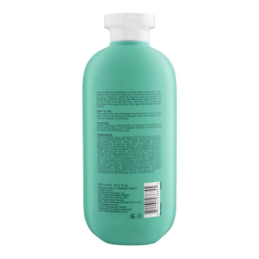 Shakebar Volume & Boost Shampoo - 300ml